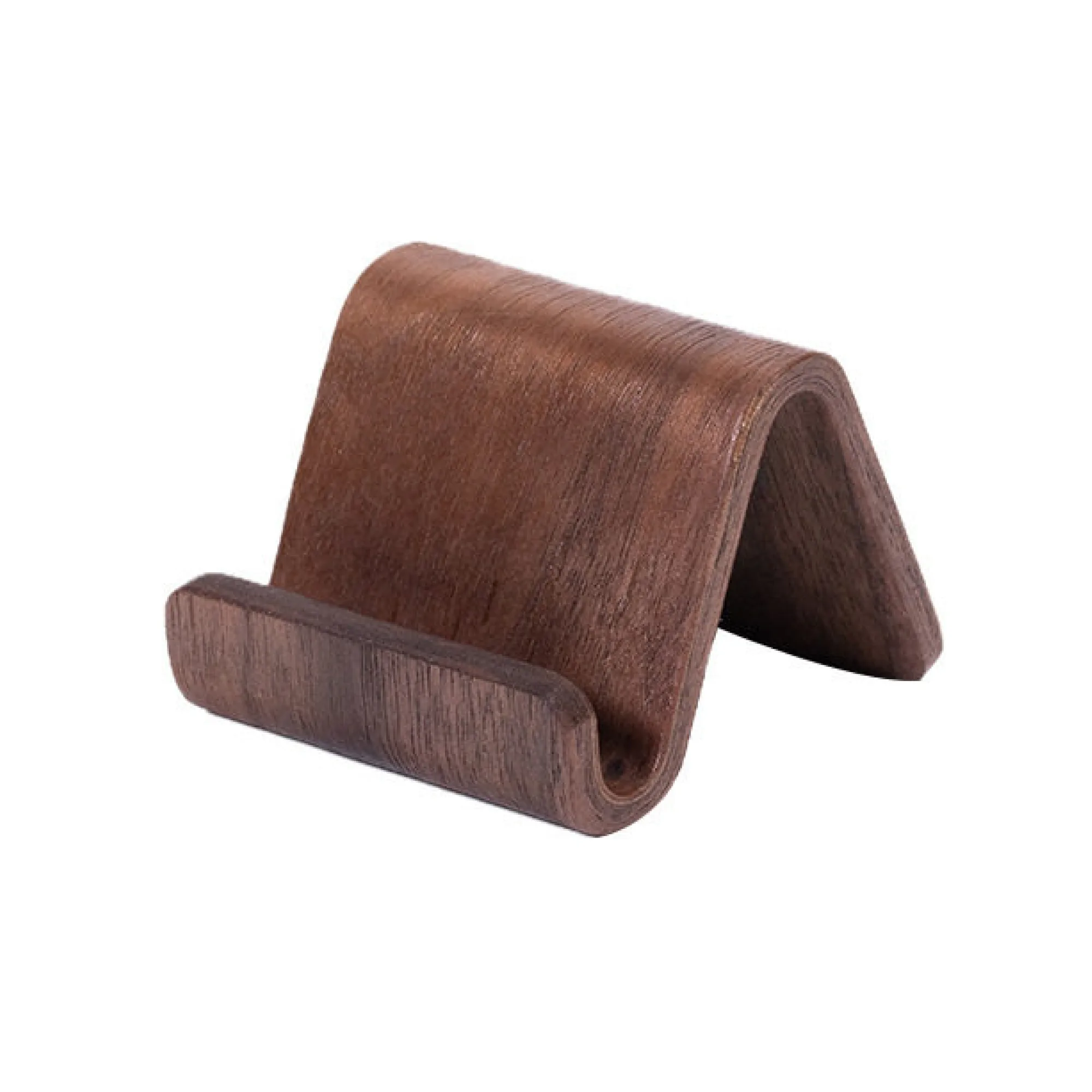 Solid Wood Phone Stand — View 1