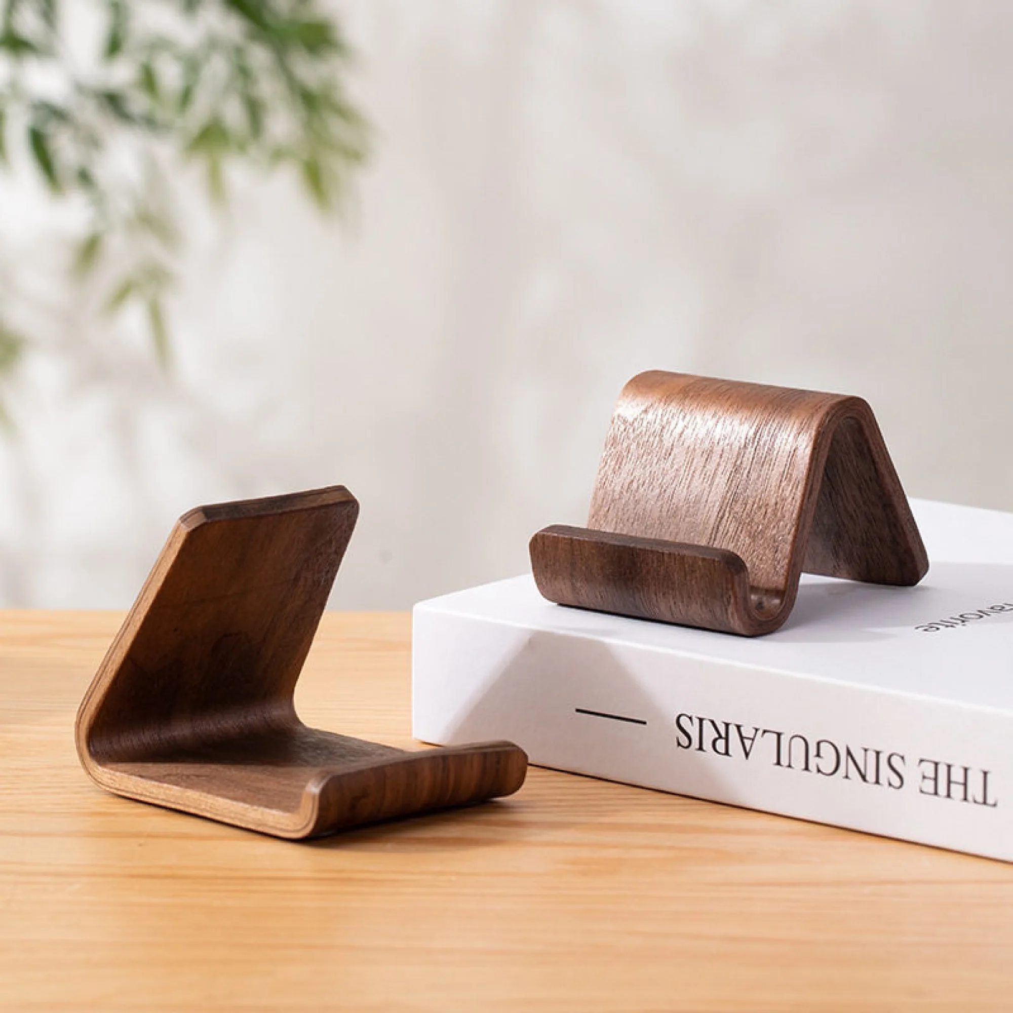 Solid Wood Phone Stand thumbnail 3