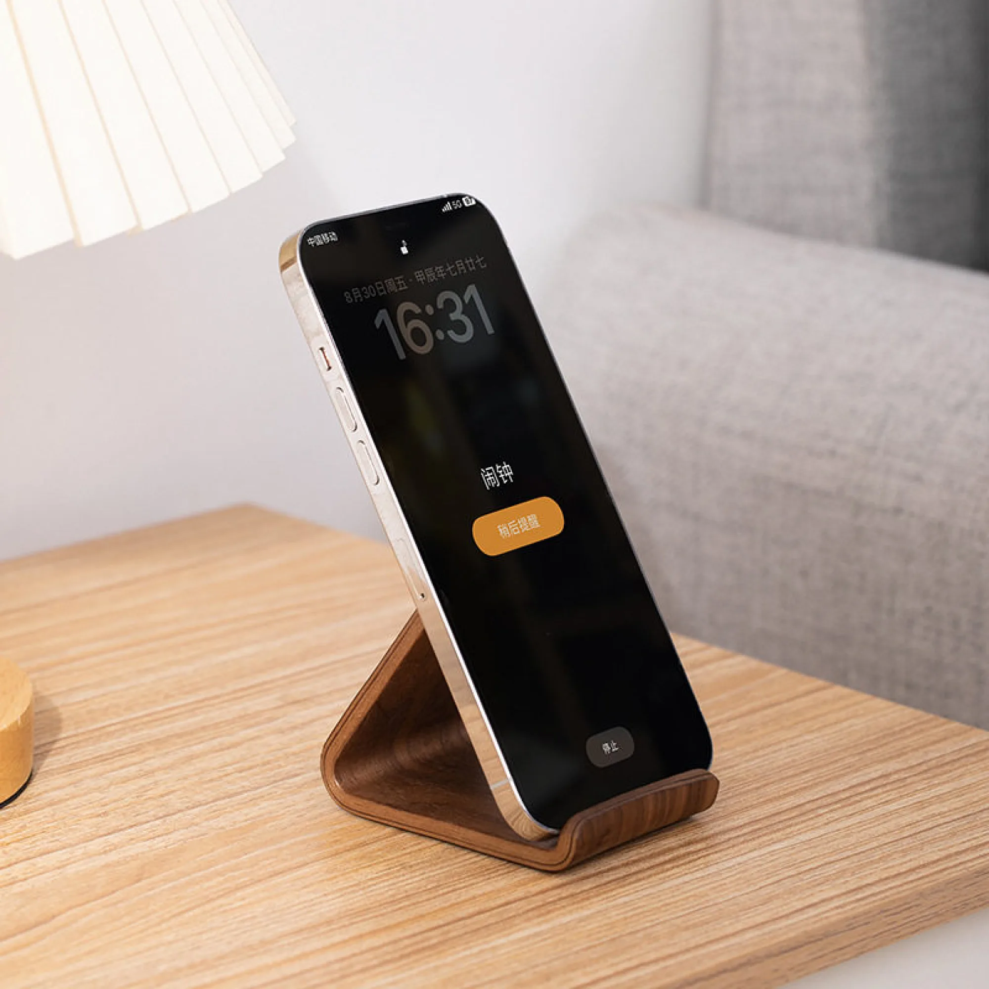 Solid Wood Phone Stand thumbnail 4