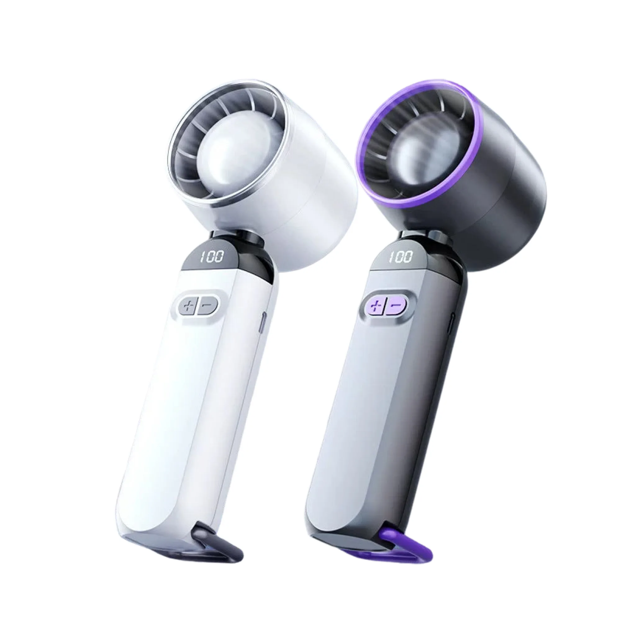Rechargeable Handheld Fan with USB Charging and Multiple Speed Settings