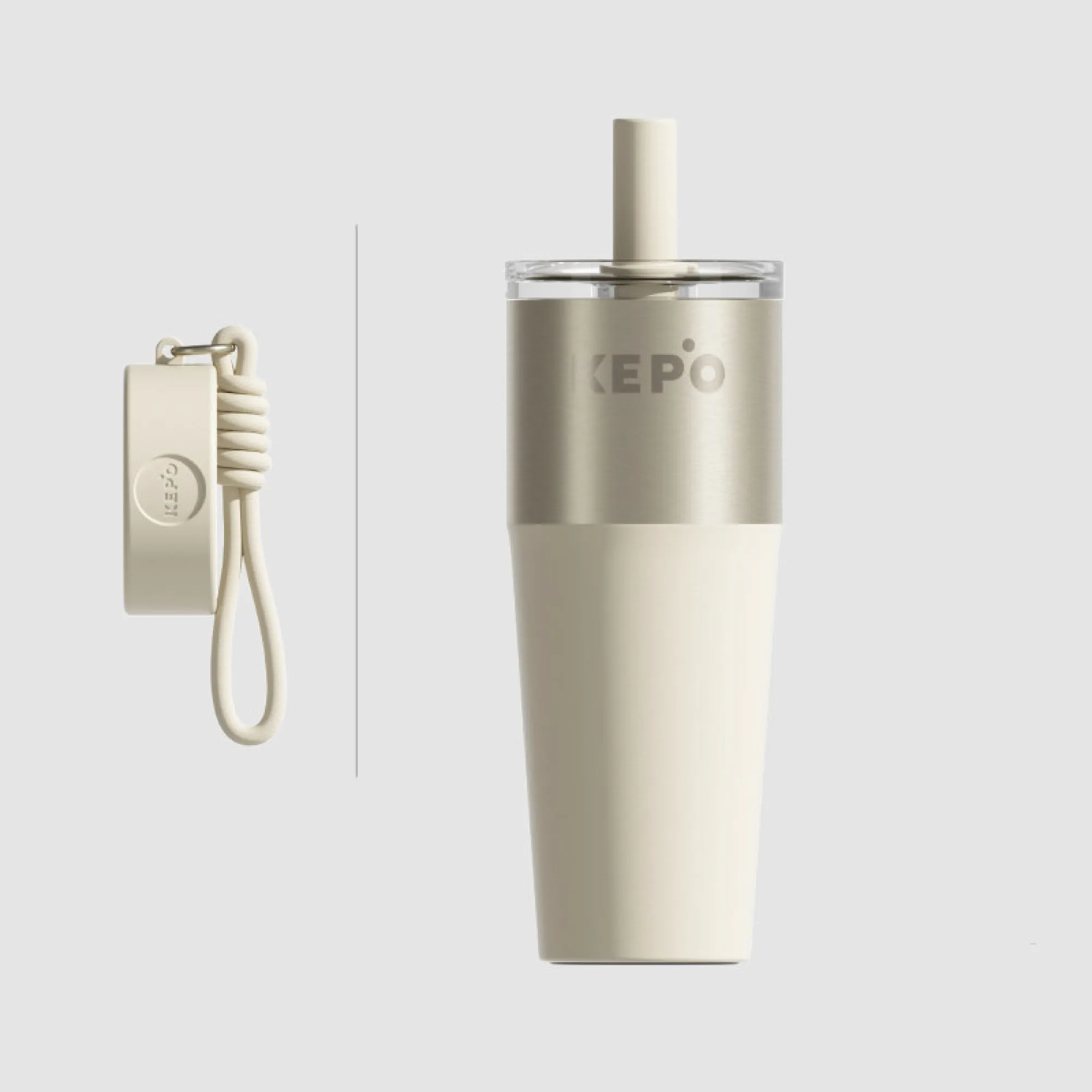 KEPO KC014 T-Shape Stainless Steel Insulated Cup with Straw Lid, 700ml thumbnail 10