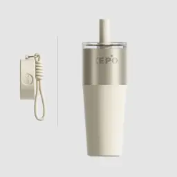 KEPO KC014 T-Shape Stainless Steel Insulated Cup with Straw Lid, 700ml thumbnail 10
