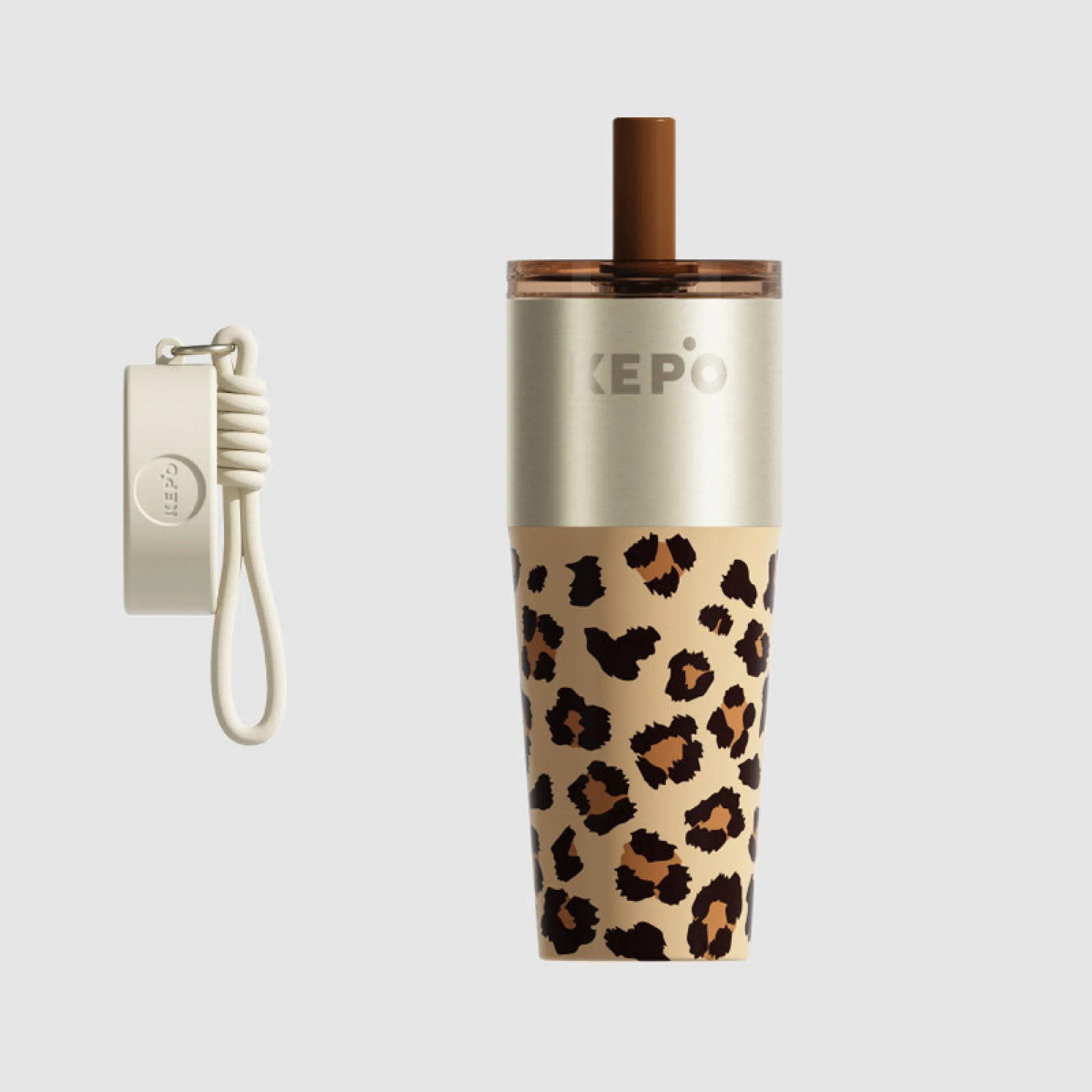 KEPO KC014 T-Shape Stainless Steel Insulated Cup with Straw Lid, 700ml thumbnail 12