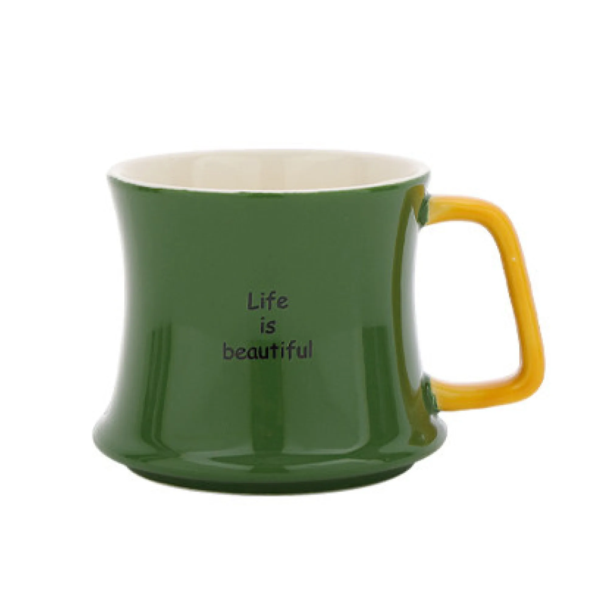 Ceramic Coffee Mug with Single Ear Handle thumbnail 10