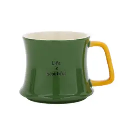 Ceramic Coffee Mug with Single Ear Handle thumbnail 10