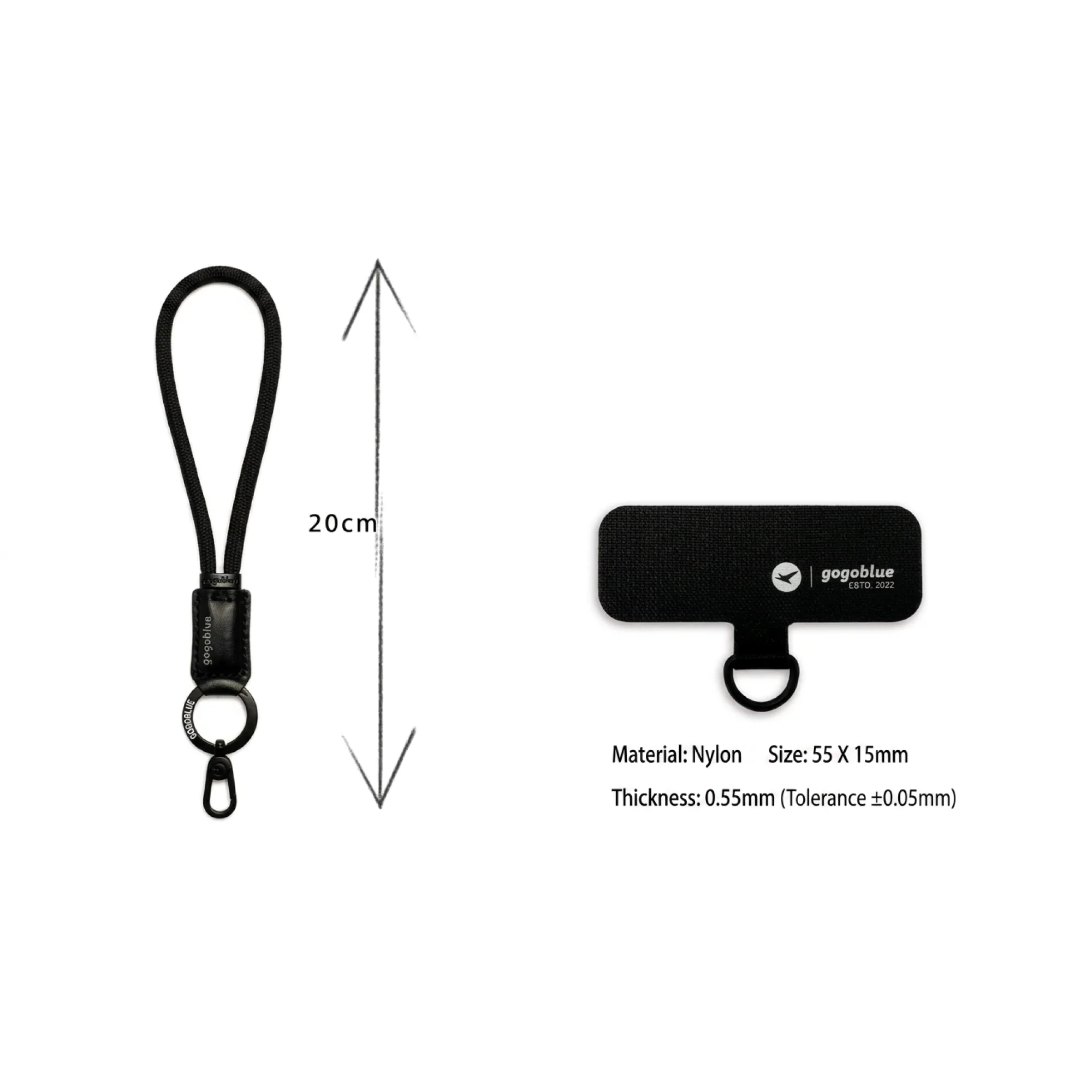 Multifunctional Phone Strap Keychain Camera Short Strap thumbnail 5