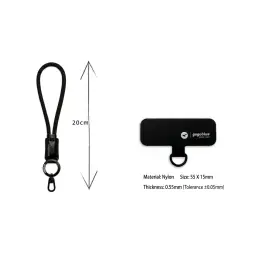 Multifunctional Phone Strap Keychain Camera Short Strap thumbnail 5