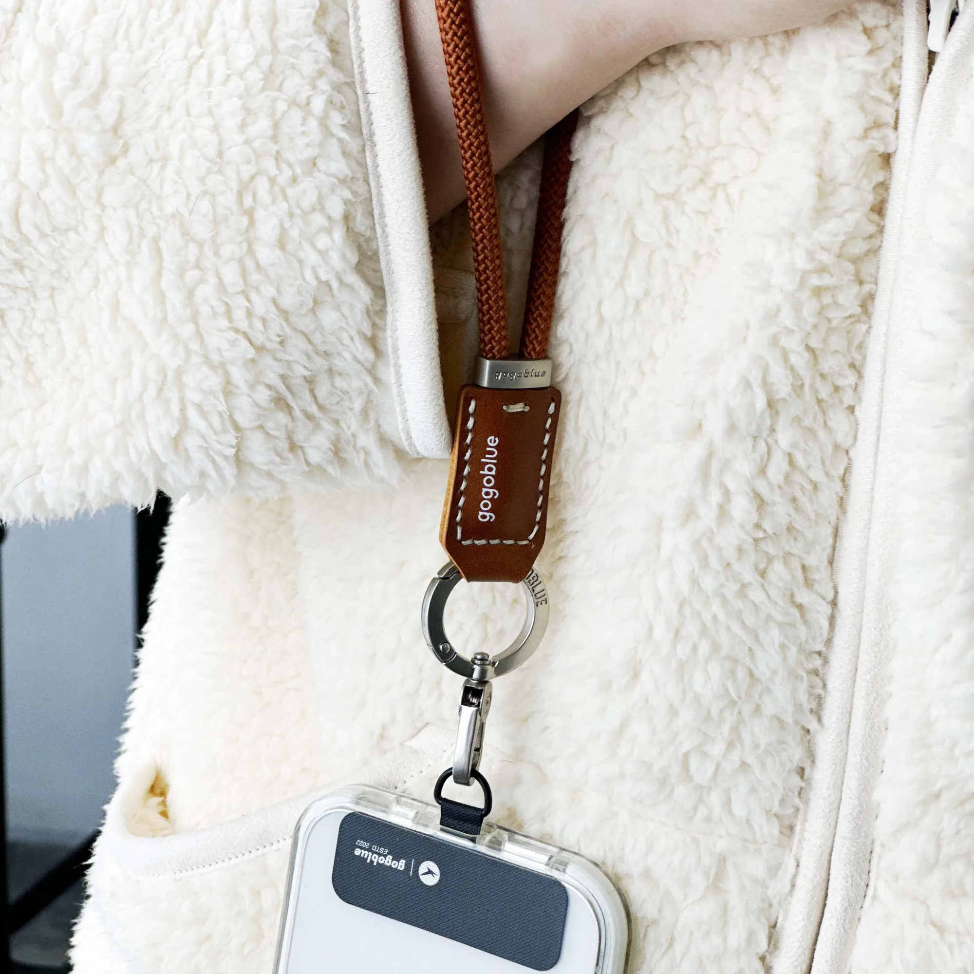 Multifunctional Phone Strap Keychain Camera Short Strap thumbnail 4