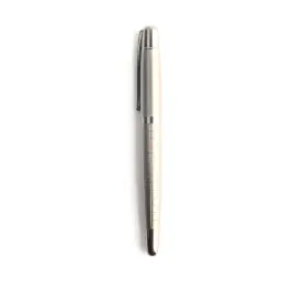 Metal Ballpoint Pen with Stainless Steel Cap, 0.5mm Black/Blue Ink thumbnail 1