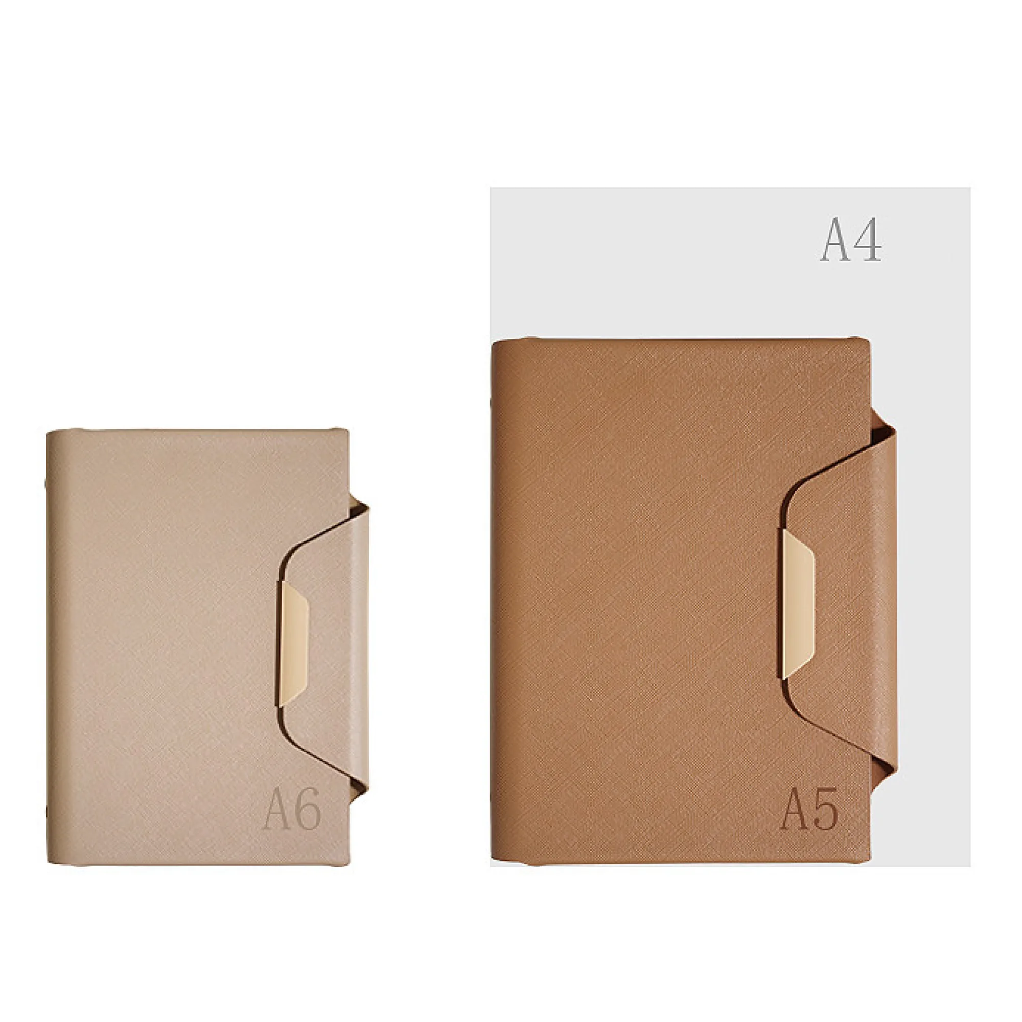 Hardcover Loose-Leaf Notebook with A5 and A6 Sizes thumbnail 4