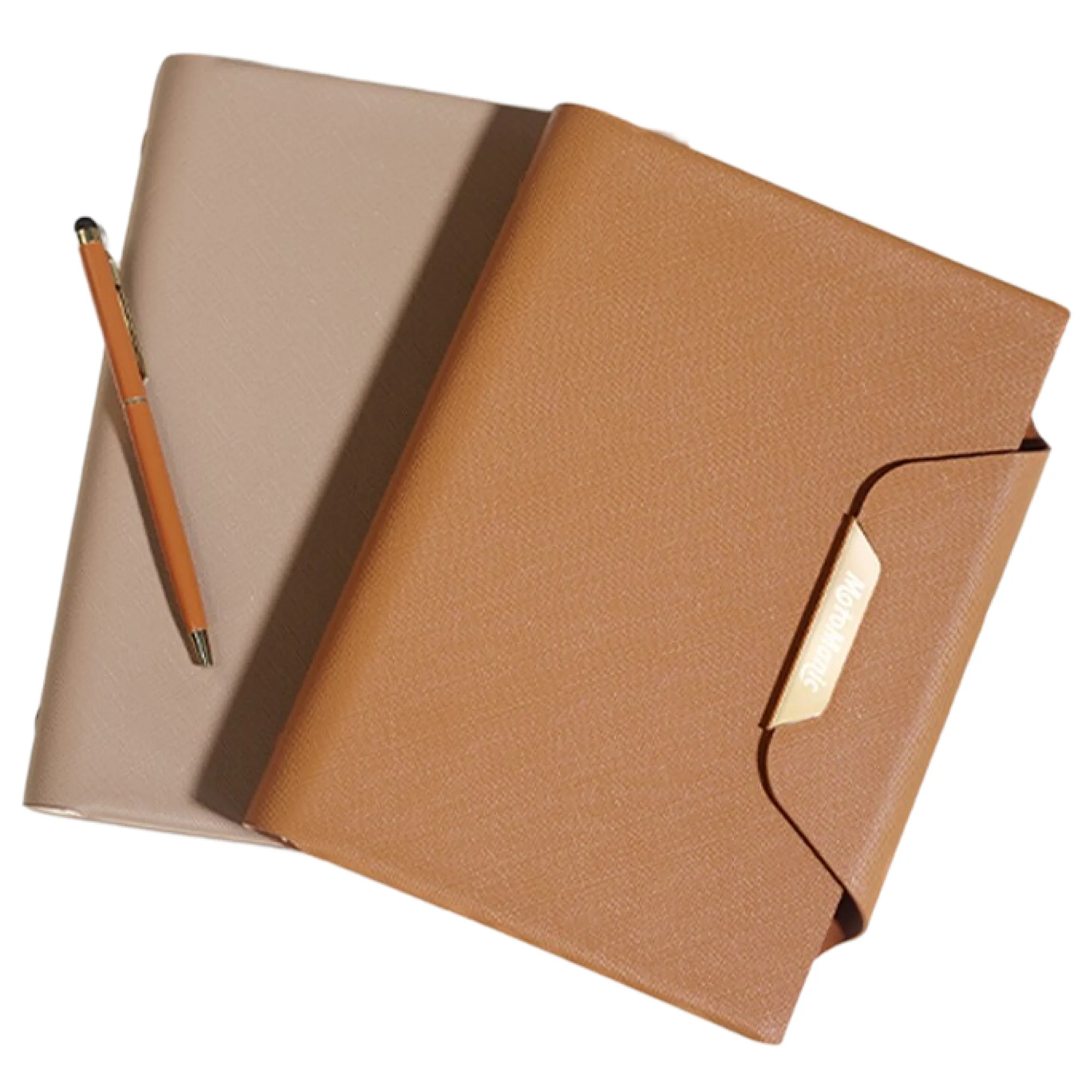 Hardcover Loose-Leaf Notebook with A5 and A6 Sizes — View 1