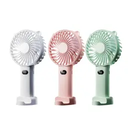 Wenwei HT05 Handheld/Desktop USB Rechargeable Fan with 3 Colors and 3 Battery Life Options thumbnail 1