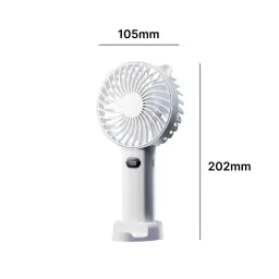 Wenwei HT05 Handheld/Desktop USB Rechargeable Fan with 3 Colors and 3 Battery Life Options thumbnail 6