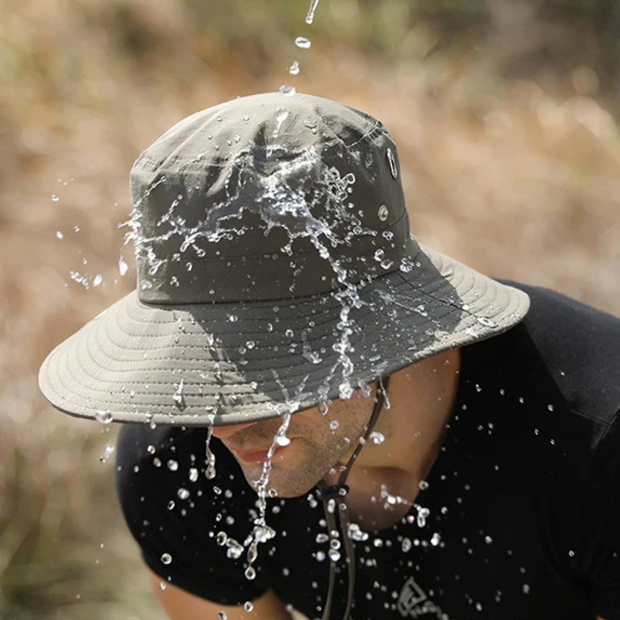 Polyester Fisherman Hat with Large Brim thumbnail 3