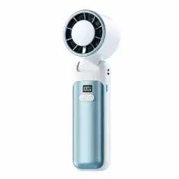 Mini Handheld USB Rechargeable Fan with Cooling Function thumbnail 1