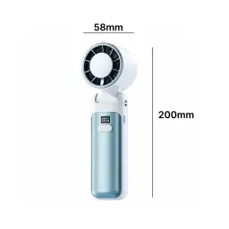 Mini Handheld USB Rechargeable Fan with Cooling Function thumbnail 6