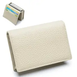 Top-Grain Cowhide Leather Card Case and Coin Purse thumbnail 9