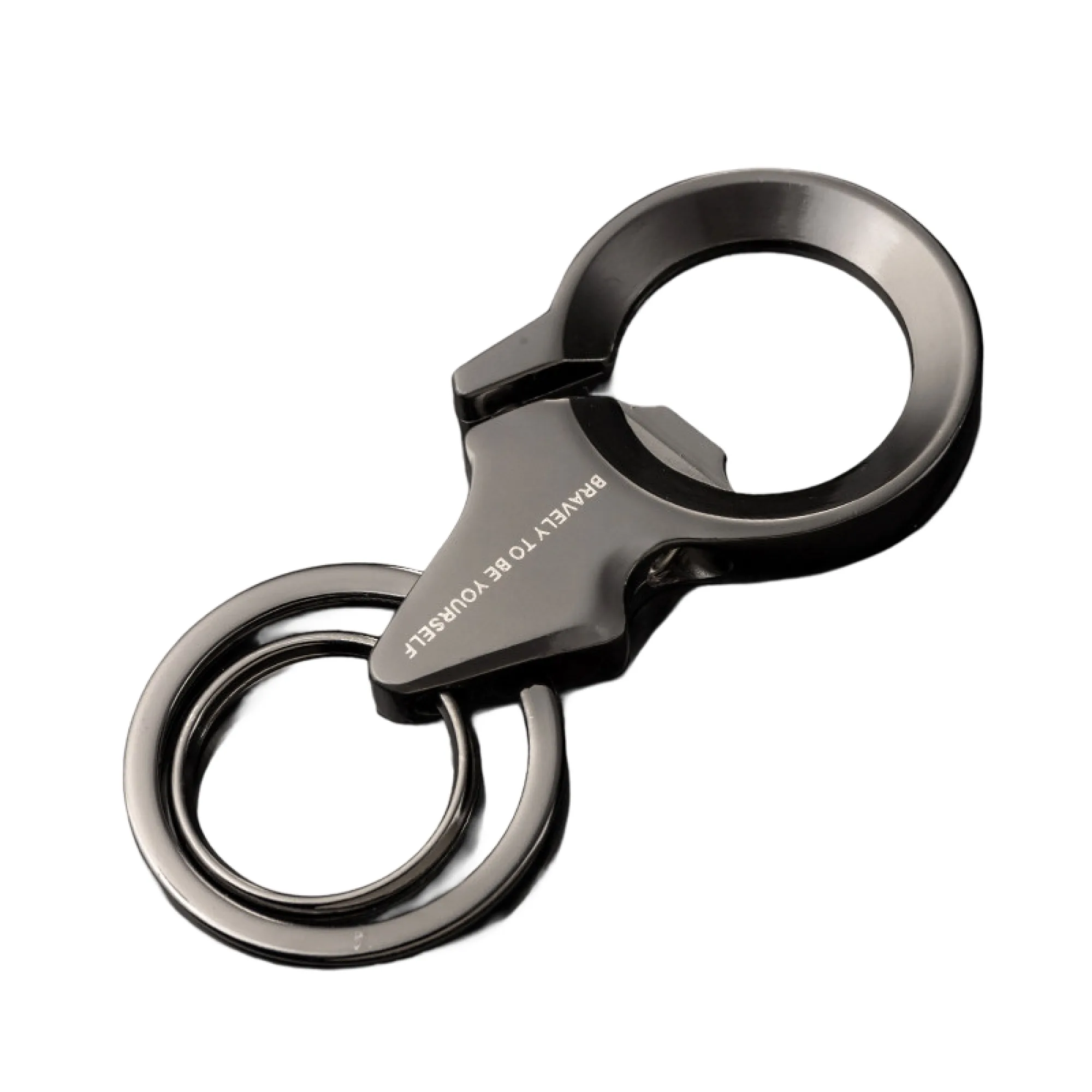 Zinc Alloy Keychain with Bottle Opener and Dual Key Rings thumbnail 7
