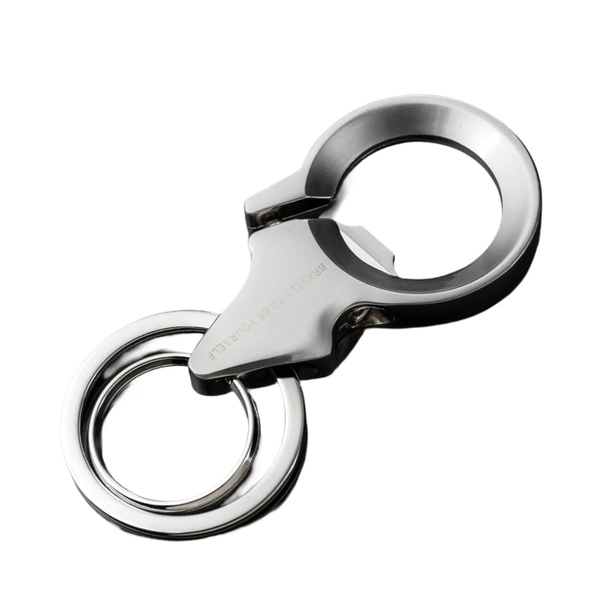 Zinc Alloy Keychain with Bottle Opener and Dual Key Rings thumbnail 6