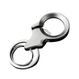Zinc Alloy Keychain with Bottle Opener and Dual Key Rings thumbnail 6