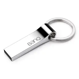 banq USB 2.0 Flash Drive, Metal Body, 8GB-128GB, Models P8 and P9 thumbnail 1