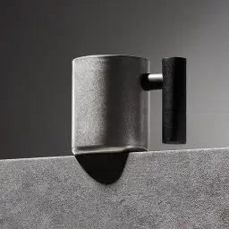 Retro Silver Stainless Steel Mug (Double-Wall or Single-Wall, with or without Lid) thumbnail 4