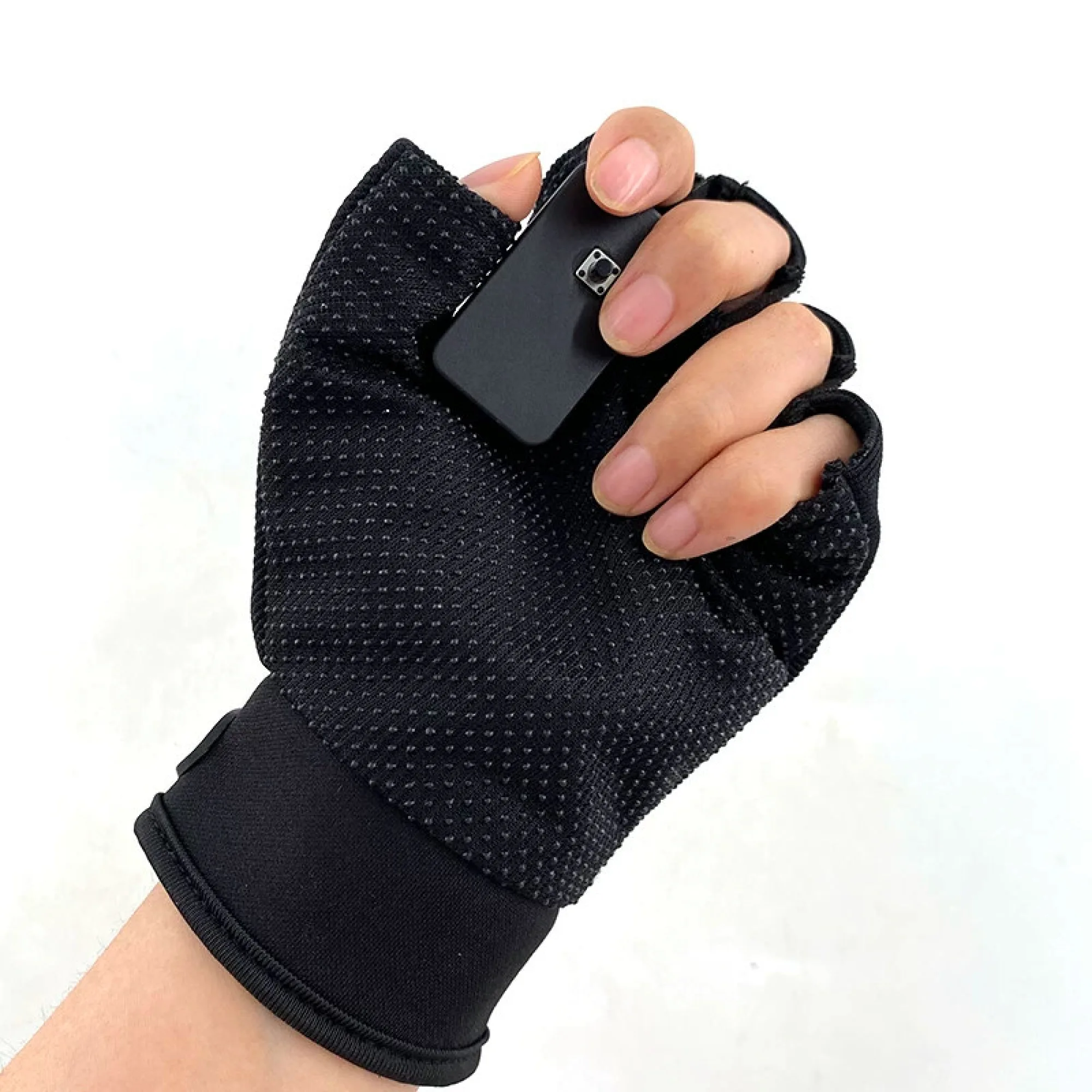 LED Light-Up Gloves with Fingerless Design and Multiple Color Options thumbnail 7