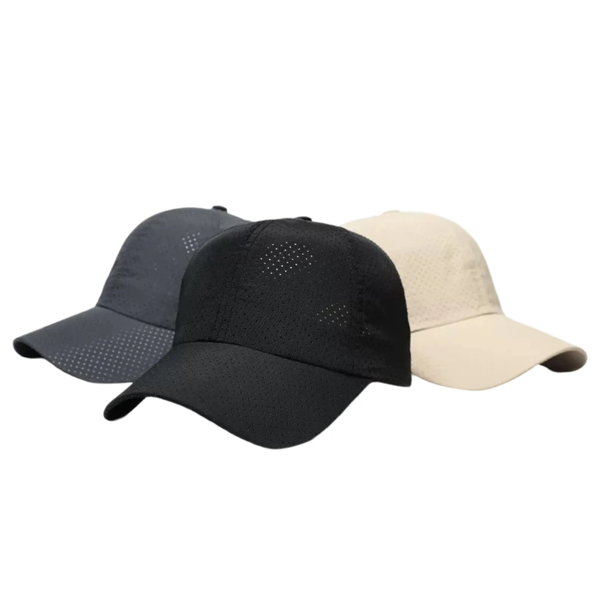 Adjustable Quick-Dry Mesh Baseball Cap with UPF50+ Sun Protection