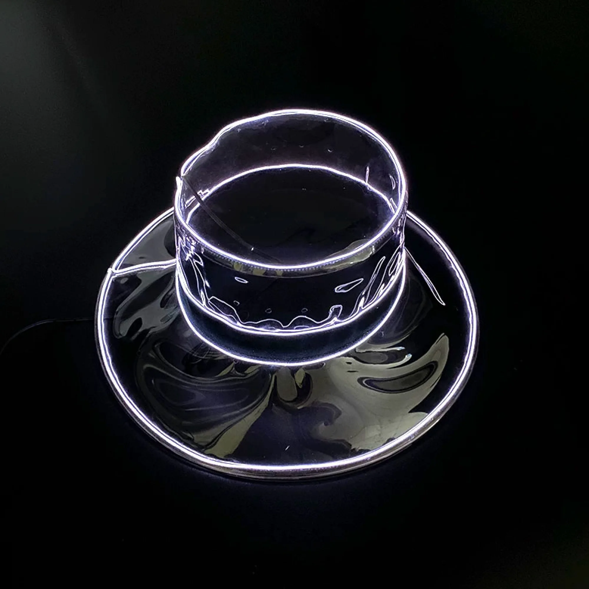 LED Luminous and Non-Luminous Flat-Top Bucket Hats thumbnail 5