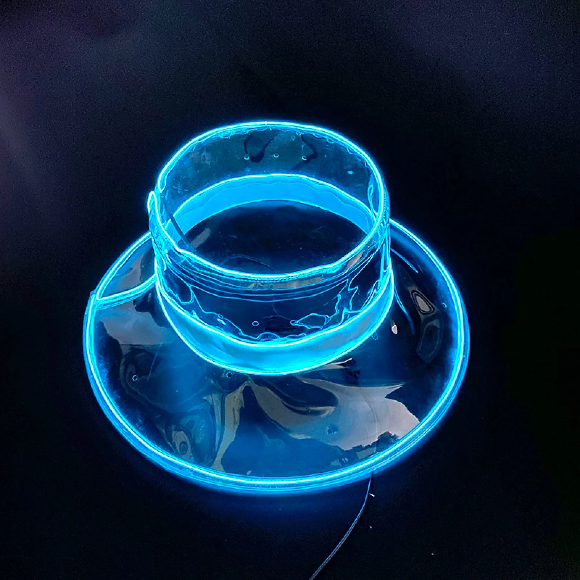 LED Luminous and Non-Luminous Flat-Top Bucket Hats thumbnail 6