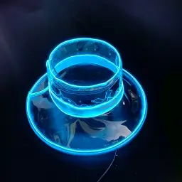 LED Luminous and Non-Luminous Flat-Top Bucket Hats thumbnail 6