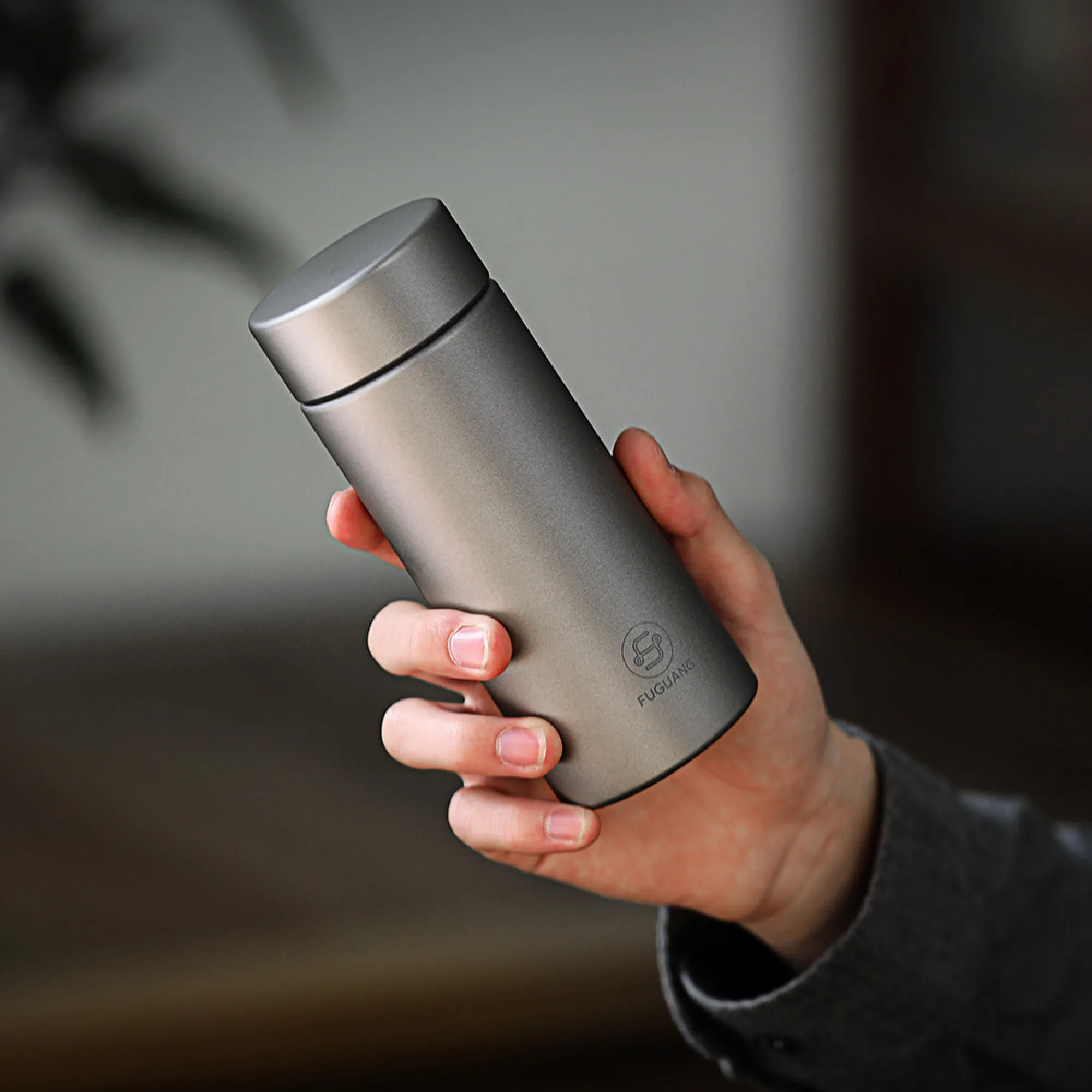 Fuguang Pure Titanium Insulated Mug 288ml