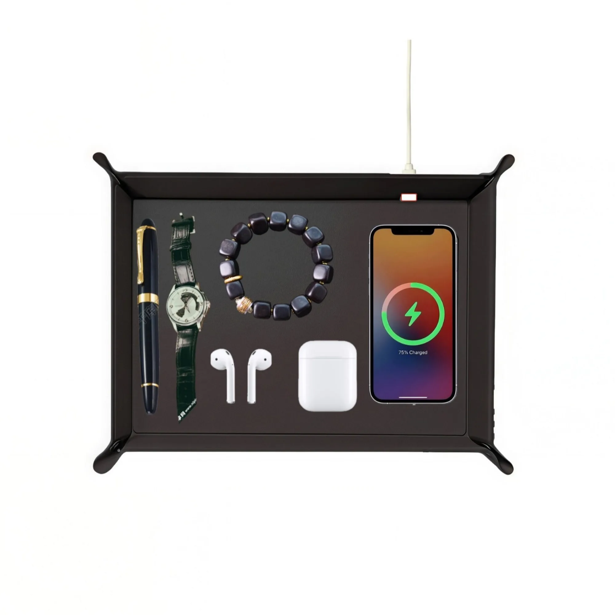 15W Wireless Charging Storage Tray