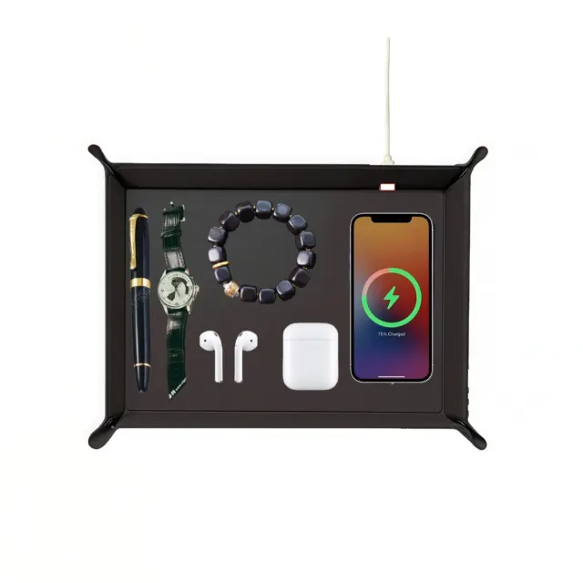 15W Wireless Charging Storage Tray