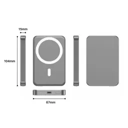 Magnetic Wireless Power Bank 5000mAh / 10000mAh thumbnail 6