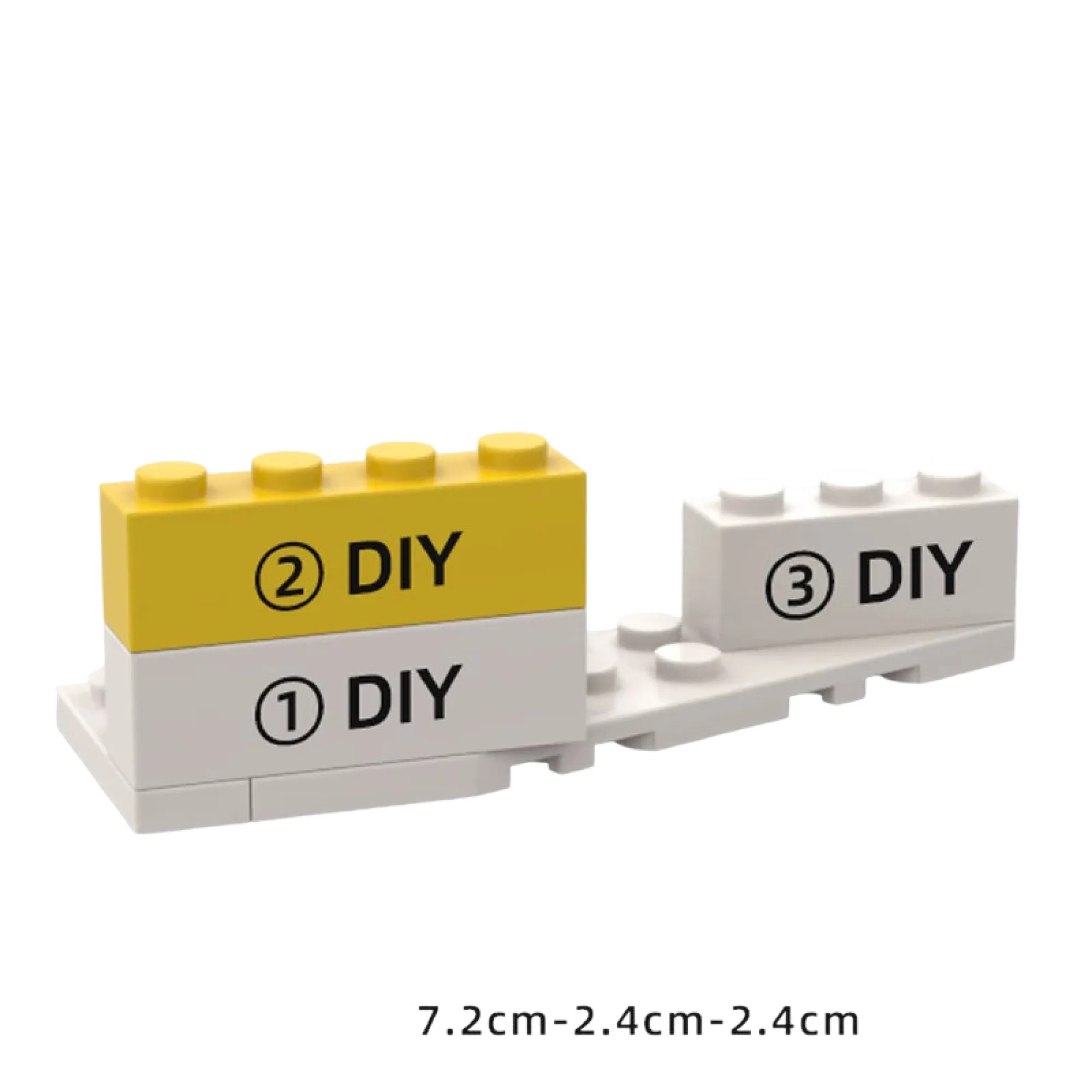 LEGO-Style Resin Minifigure Display Stand with Building Block Base thumbnail 13