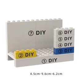 LEGO-Style Resin Minifigure Display Stand with Building Block Base thumbnail 11