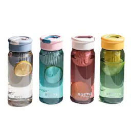 650ml Water Bottle with Lid and Tea Infuser thumbnail 1