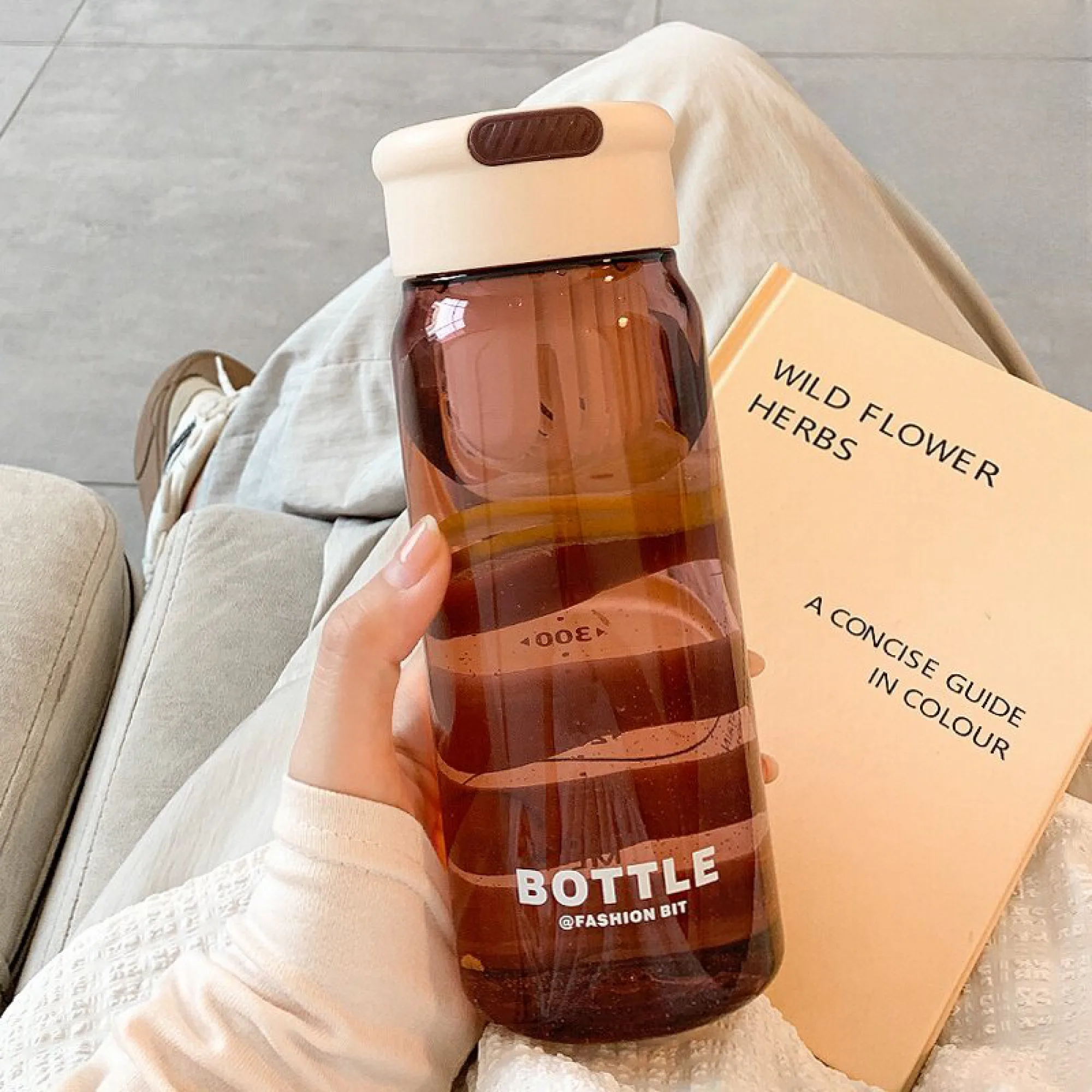 650ml Water Bottle with Lid and Tea Infuser thumbnail 8