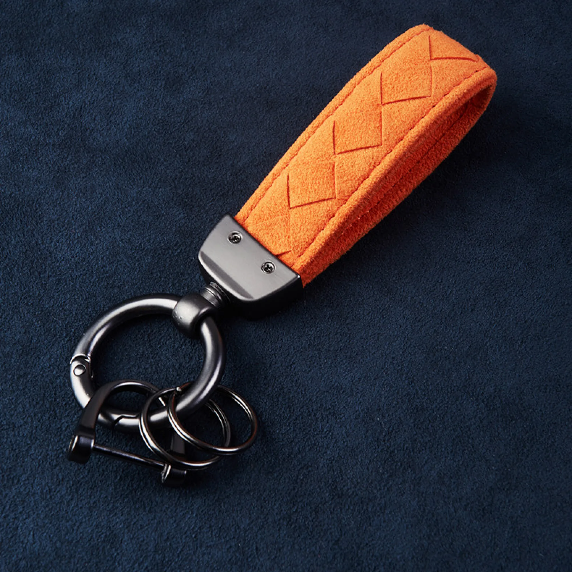 Alcantara® Car Keychain thumbnail 3