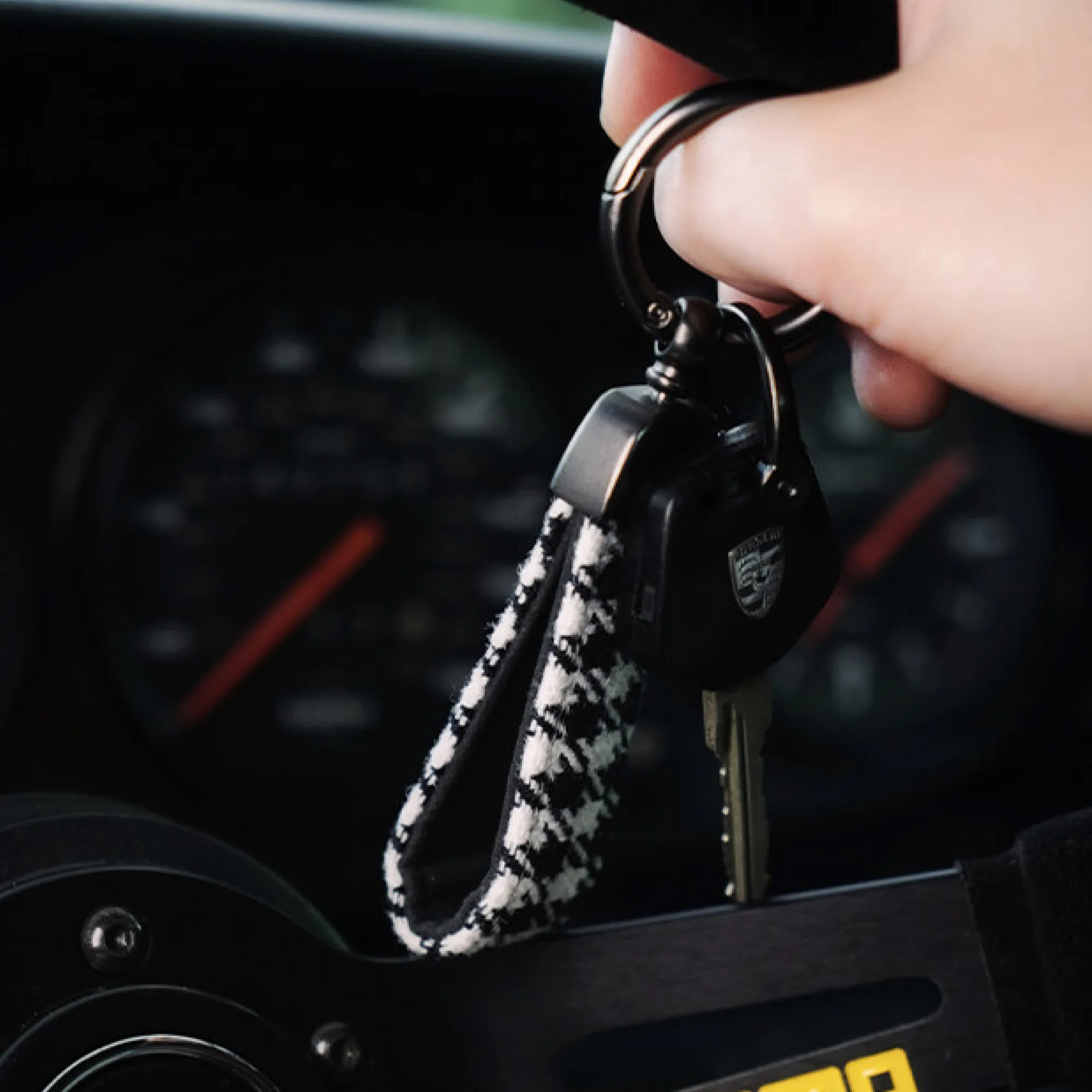 Alcantara® Car Keychain thumbnail 5