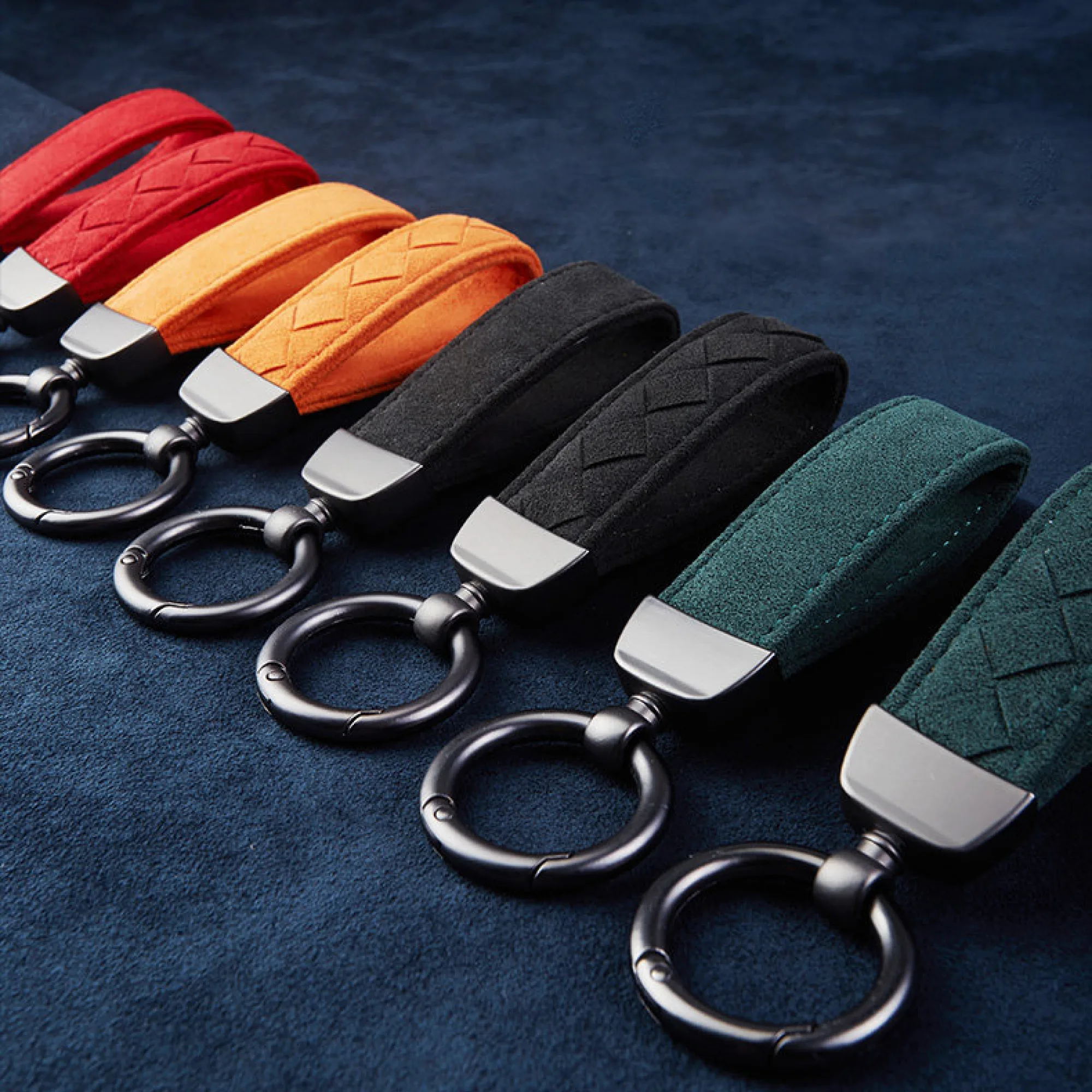 Alcantara® Car Keychain thumbnail 2