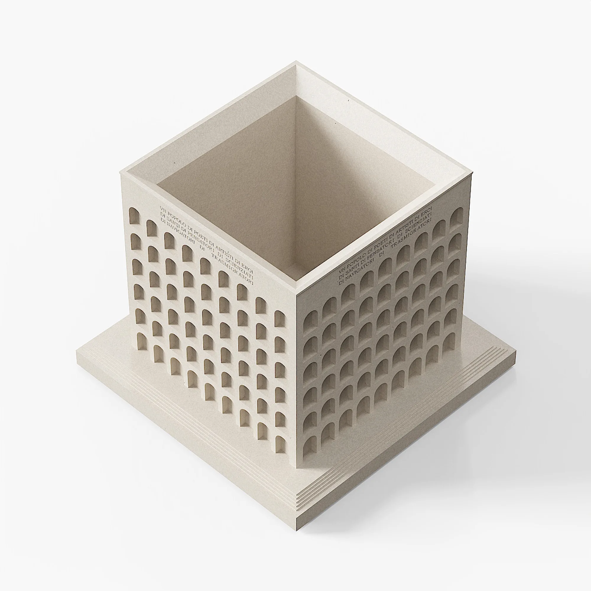 Italian Civilization Palace Concrete Pen Holder thumbnail 8