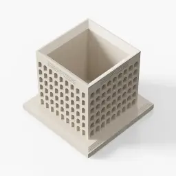 Italian Civilization Palace Concrete Pen Holder thumbnail 6