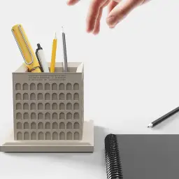 Italian Civilization Palace Concrete Pen Holder thumbnail 2