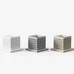 Italian Civilization Palace Concrete Pen Holder thumbnail 3