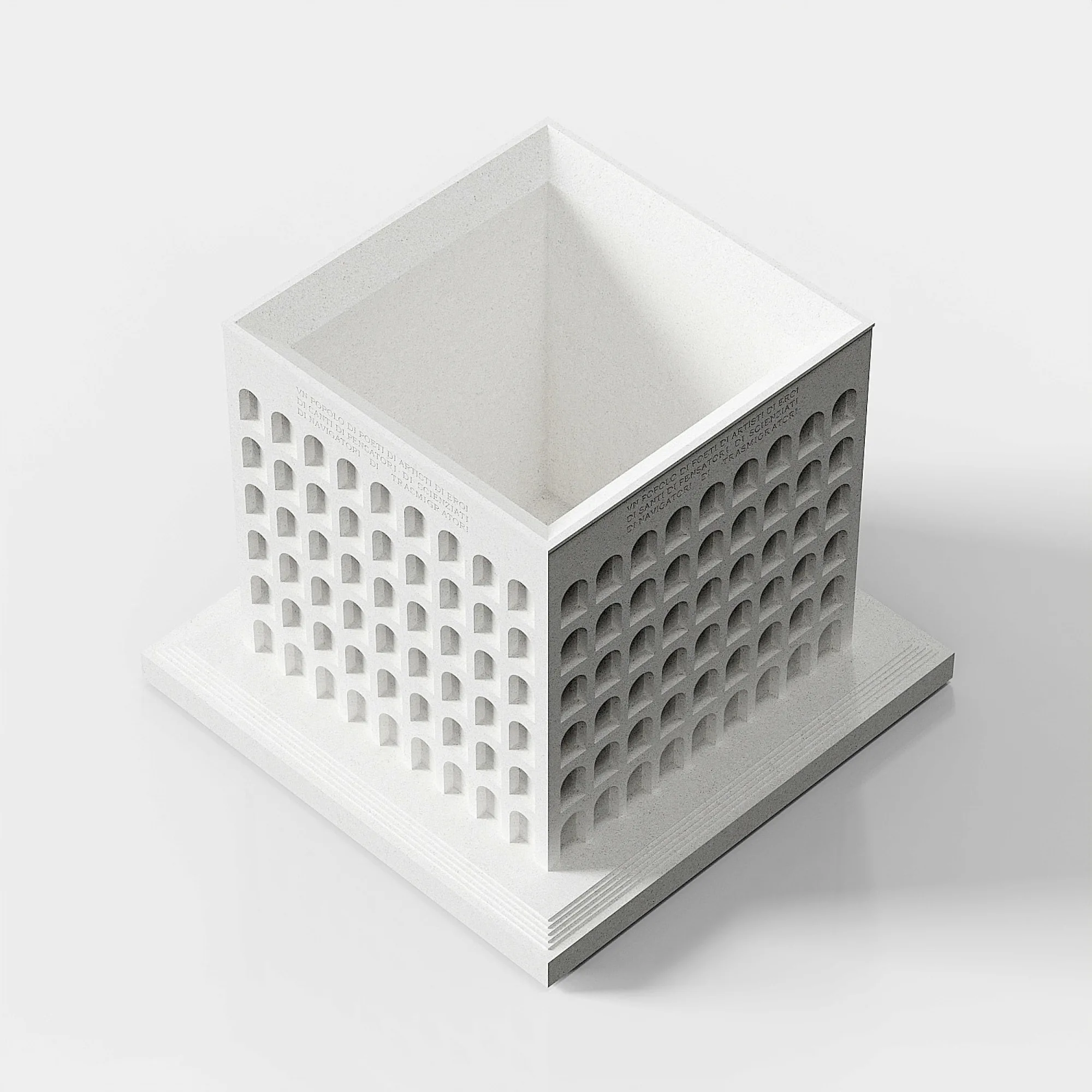 Italian Civilization Palace Concrete Pen Holder thumbnail 6