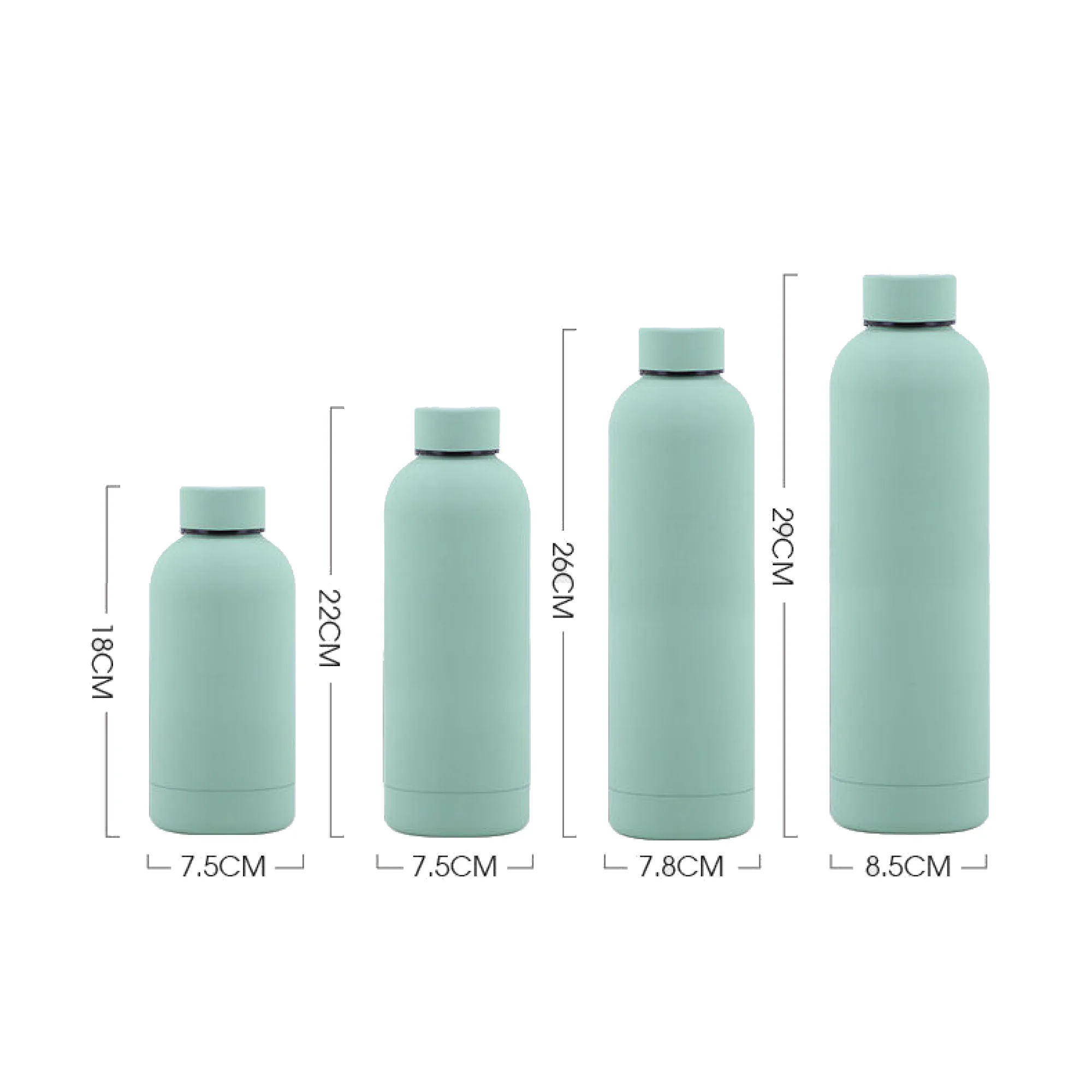 RS RS-5461 Insulated Water Bottle with Small Mouth and Cola Bottle Styles, 500ml thumbnail 5