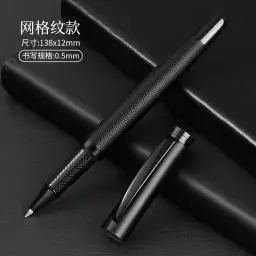 Metal Rollerball Pen with Wave and Dragon Scale Patterns thumbnail 8