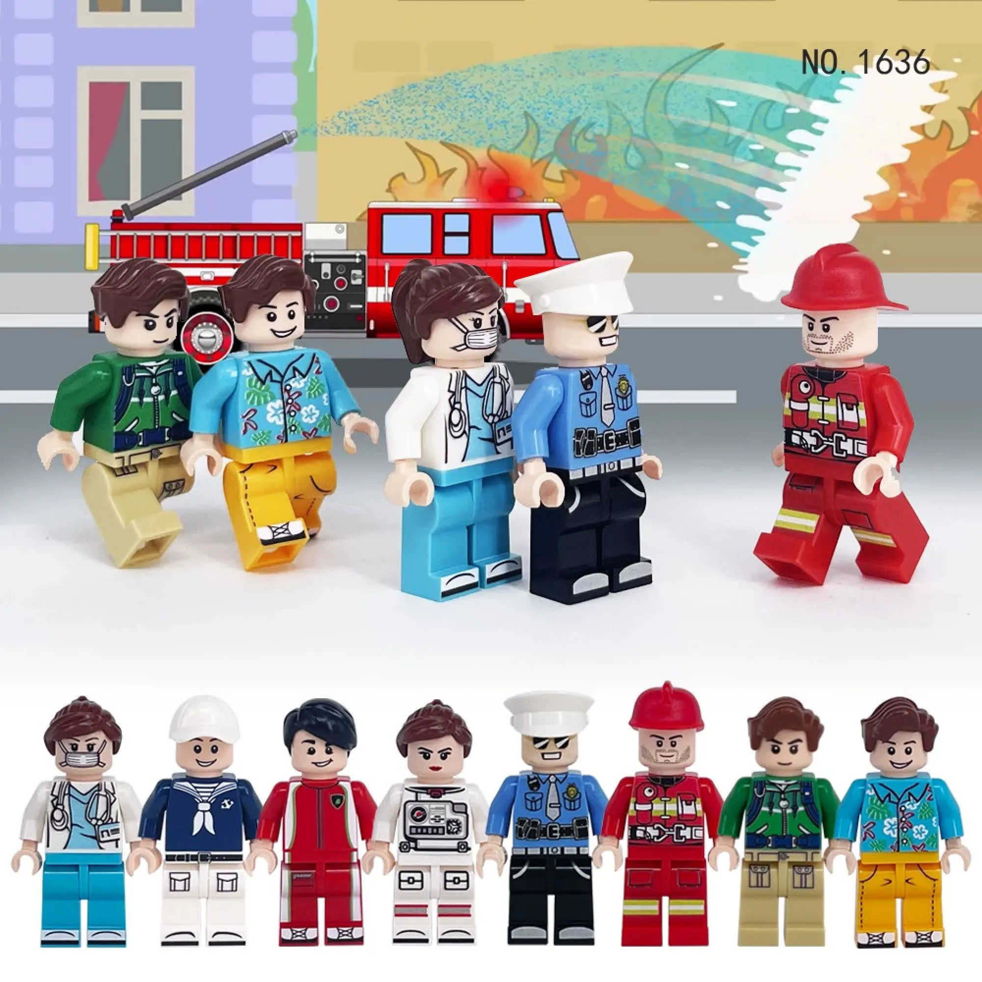 Building Block Minifigures thumbnail 3